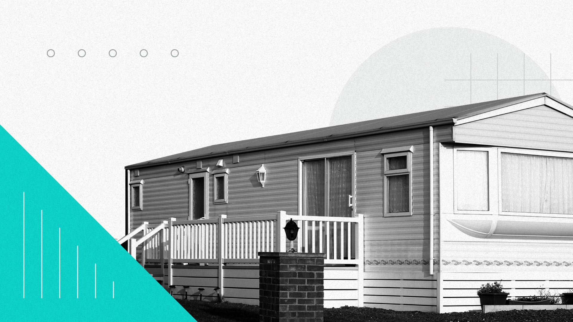 Graphic conveying manufactured home production