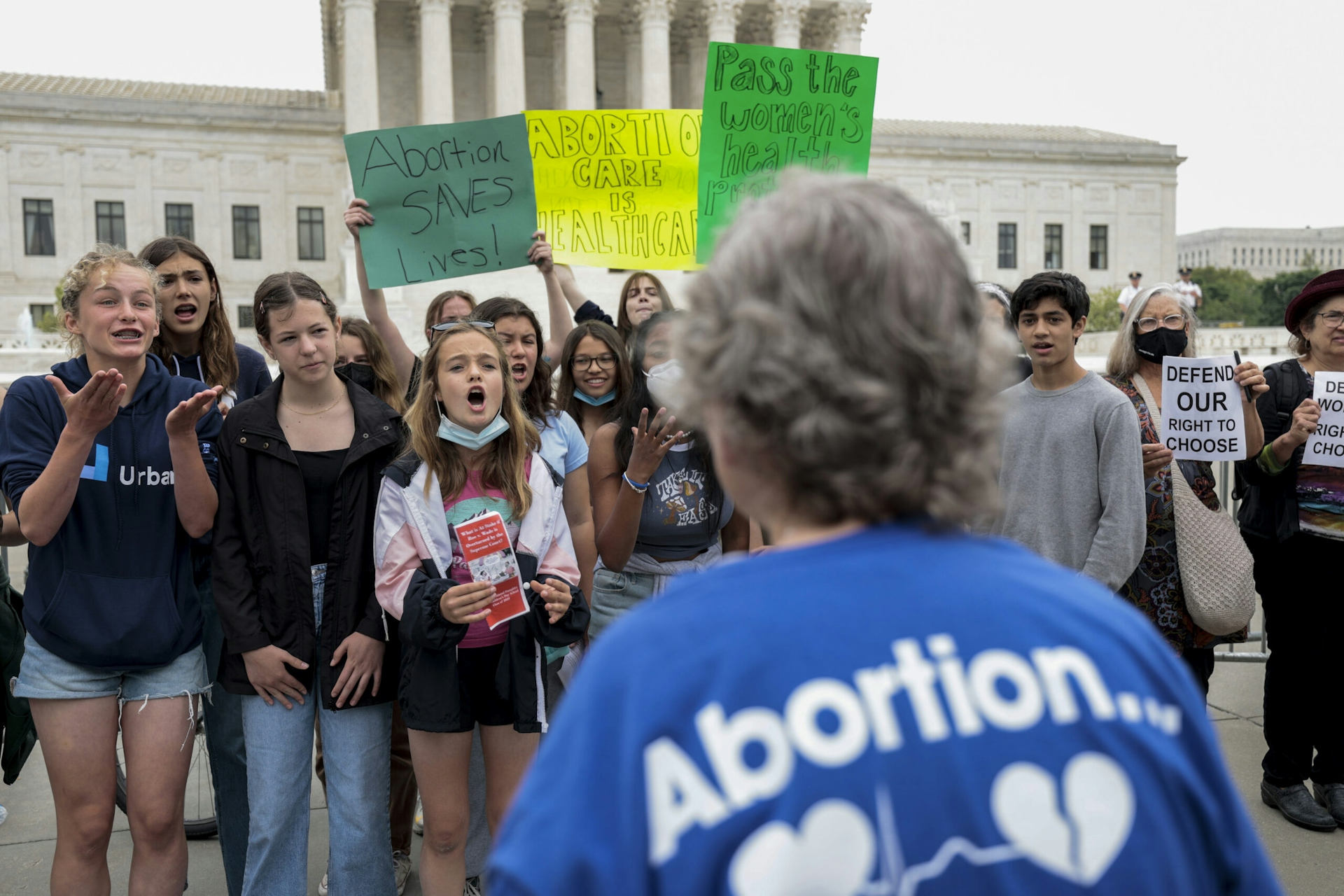 US Supreme Court abortion activists