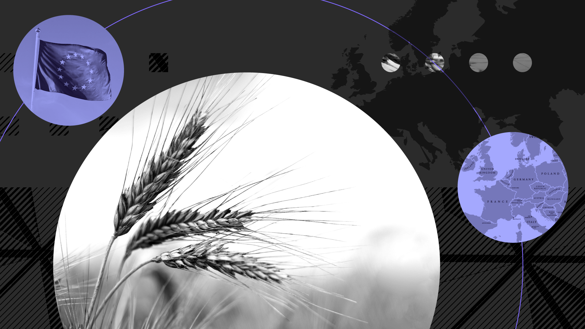 Graphic conveying food insecurity in europe