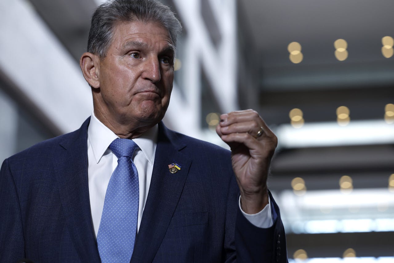 Joe manchin speaking on the inflation reduction act