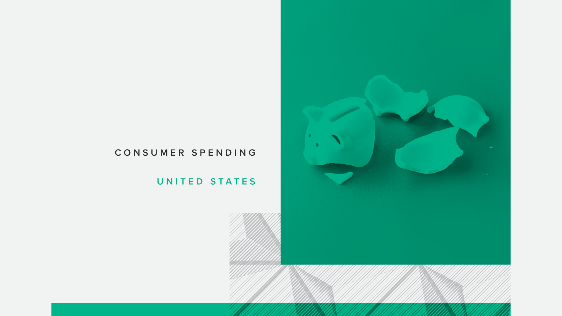 Graphic conveying consumer spending and inflation trends in the U.S.