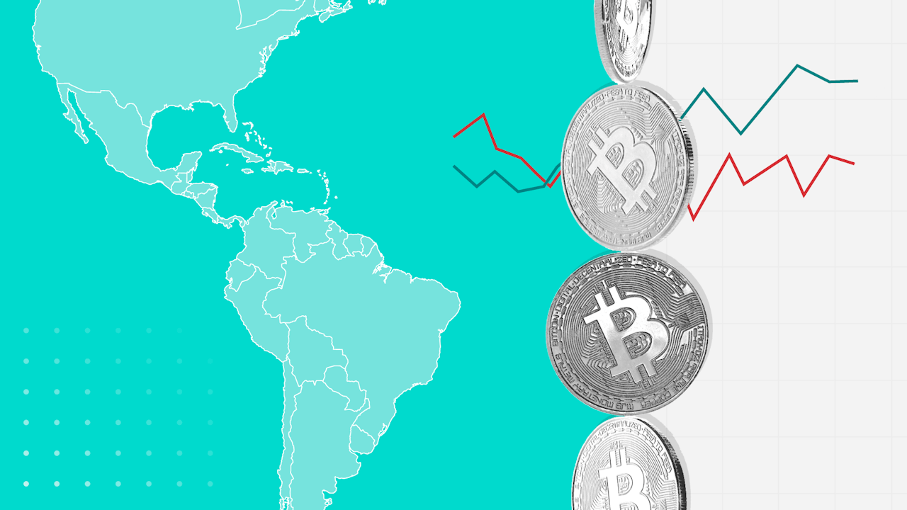 Graphic conveying cryptocurrency owners in Latin America.