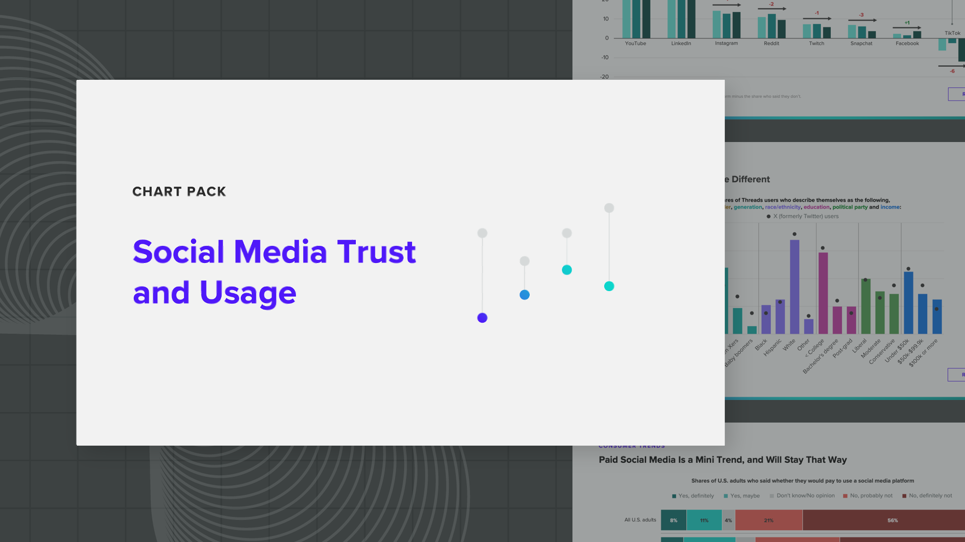 Download the Chart Pack: Social Media Trust and Usage